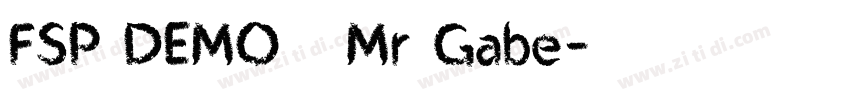 FSP DEMO   Mr Gabe字体转换